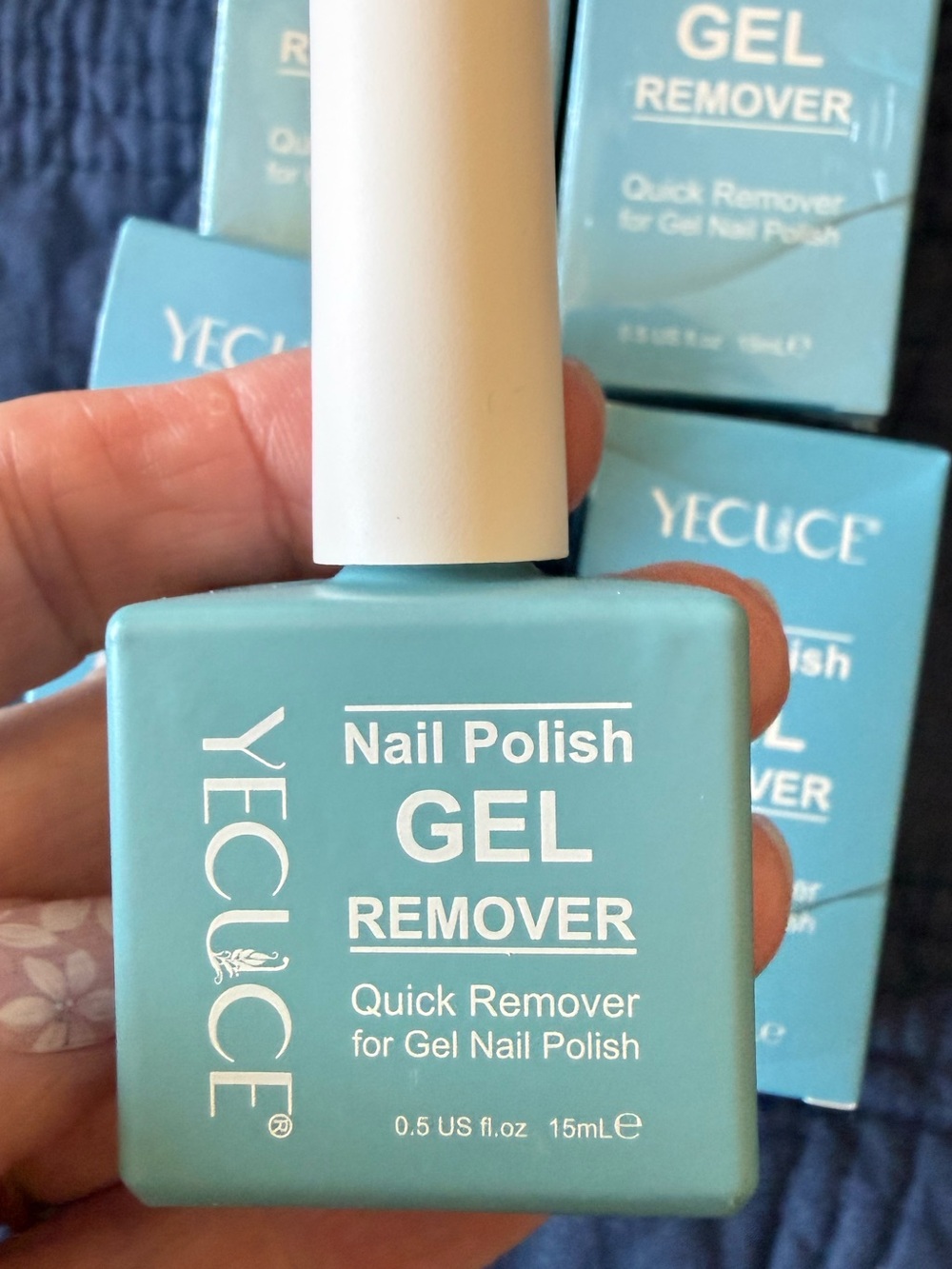 Bundle of 4 Bottles of Gel Nail Polish Remover - Picture 3 of 7